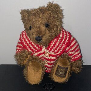 VTG 1996 GIORGIO TEDDY BEAR BEVERLY HILLS STUFFED ANIMAL PLUSH 10" W/ SWEATER